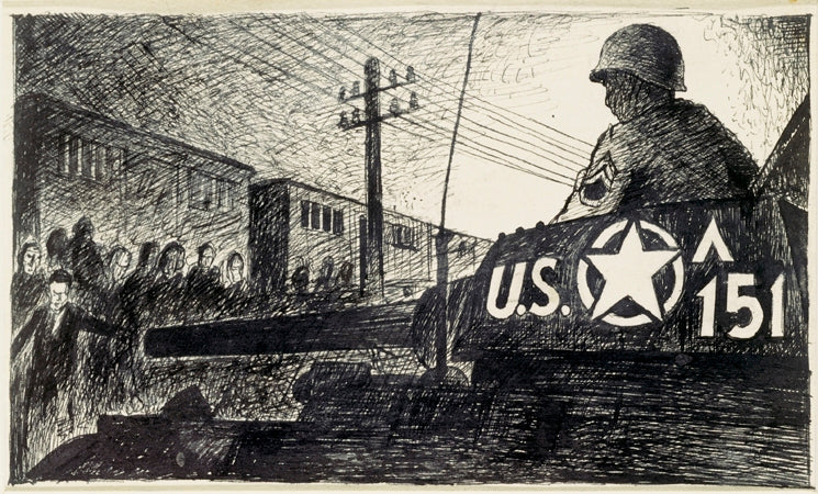 Survivor Art II- the liberation of the train.