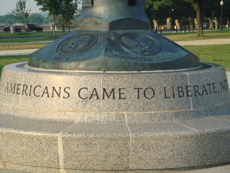Americans came to liberate.