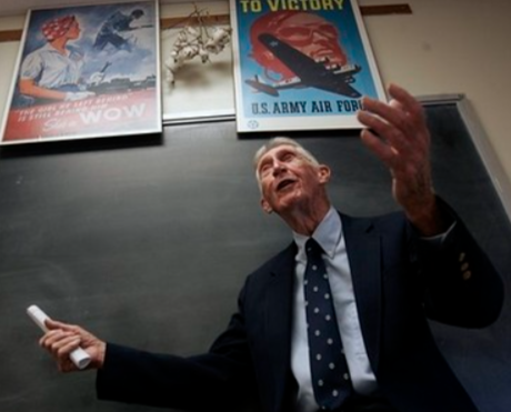 "Holocaust survivors reunite with vet"
