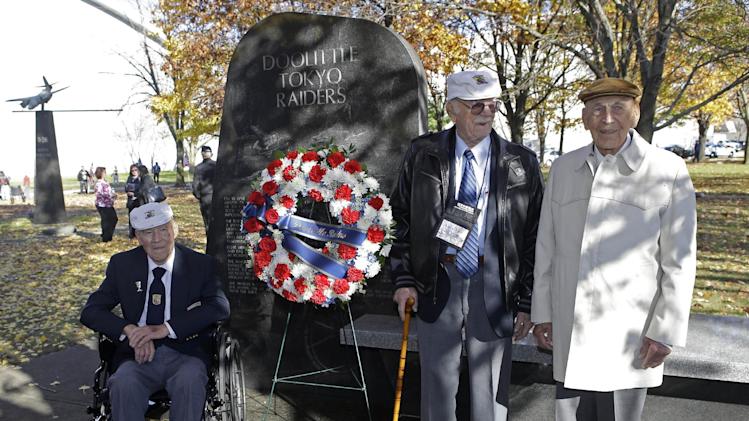 WWII Doolittle Raiders making final toast-and what Mrs. Schechter saw.