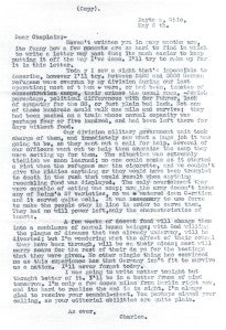 Seventy Years. A Liberator Writes Home to his Chaplain.