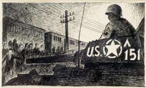 Seventy Years: Liberation/A Child's view: 'The soldiers were angels, with wings hidden under their shirts'.