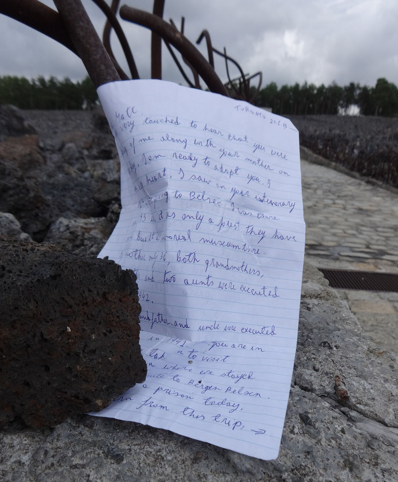 A Backwards Journey into the Holocaust.