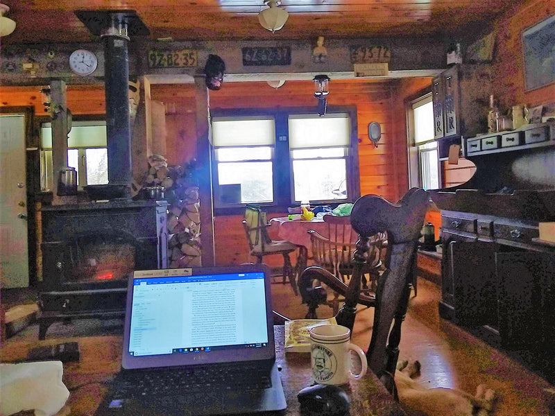 Writing again here in the ADKs.